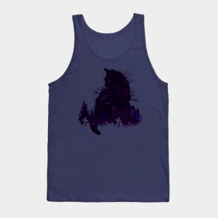 spooky jungle cat Tank Top